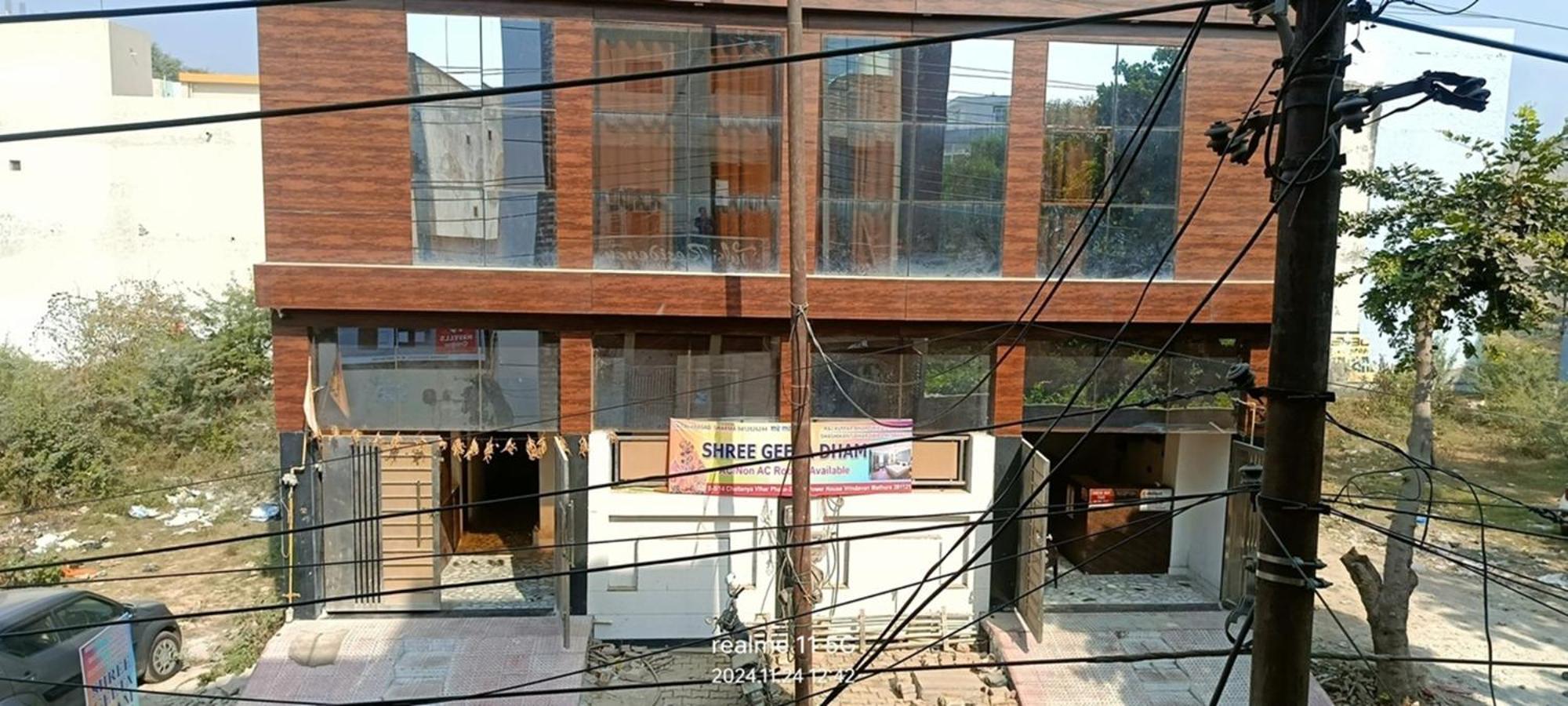 Geeta Dham Hotel Vrindāvan Exterior foto